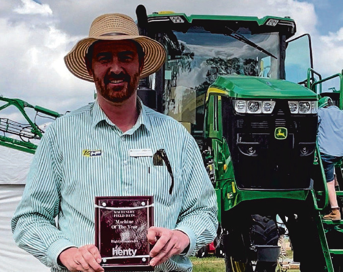 hamish ross at henty field days