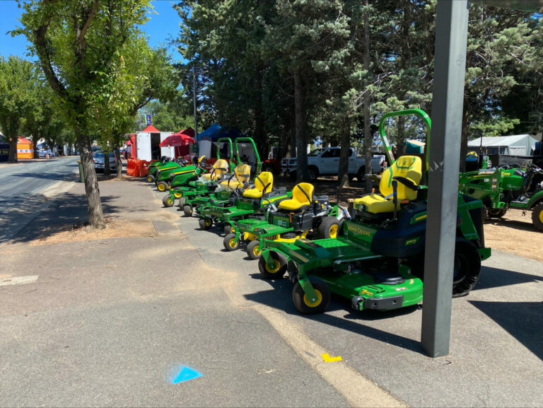 Canberra Show 2024 John Deere Display