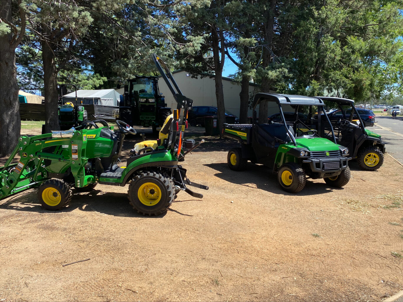 Utility vehicles on display at Canberra Show 2024