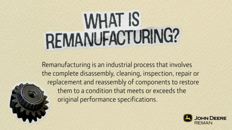 Reman parts info graphic